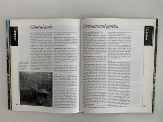 Is there a book/course that will tell me what to do when in my garden?