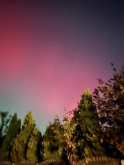 Northern lights currently visible!