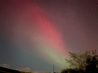 Northern lights currently visible!