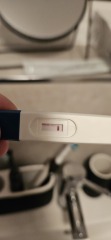 Is there a very faint line in this test