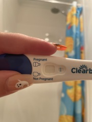 Not sure if it’s line eyes -potentially positive