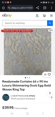 Can anyone find me curtains to match my current favourite ones please?