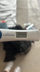 Positive test then negative