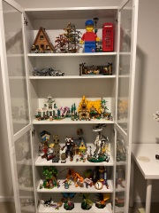 To show me your Lego collection?