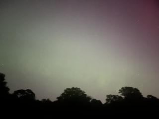 Northern lights currently visible!