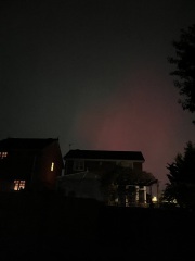 Northern lights currently visible!