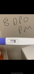 Positive then negative pregnancy test