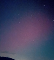 Northern lights currently visible!