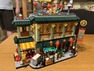 To show me your Lego collection?