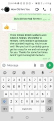 Dating guy whose "wife was shot dead"