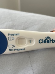 Potentially pregnant - have posted but first solid faint line
