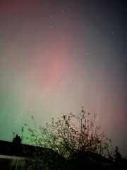 Northern lights currently visible!