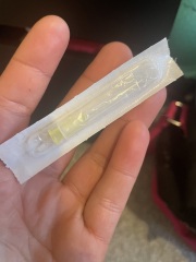 Needles for progesterone