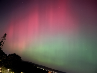 Northern lights currently visible!