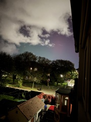 Northern lights currently visible!