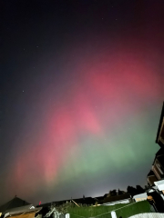 Northern lights currently visible!