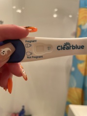 Not sure if it’s line eyes -potentially positive