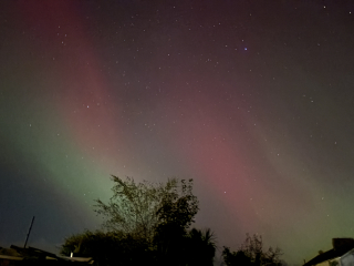 Northern lights currently visible!