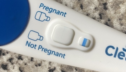 Faint line on pregnancy test