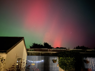 Northern lights currently visible!