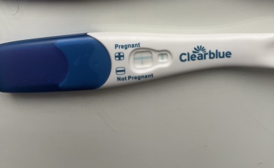 Thin blue line clear blue test