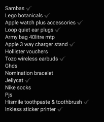 To be delighted about what I have spent so far 😅