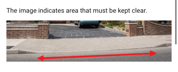 To be annoyed by this parking?