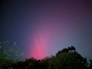 Northern lights currently visible!