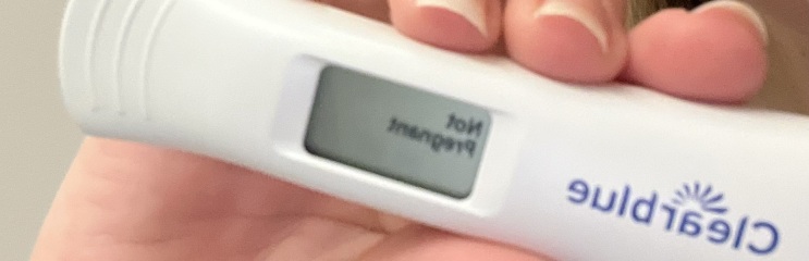 Positive on strip pregnancy test negative on first response??