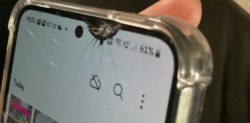 Smashed phone screen-what would be the best option?