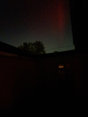 Northern lights currently visible!