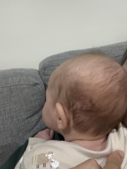 What colour hair has my baby got ?