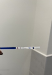 Pregnancy test lines getting lighter?