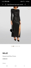 Can you help me track down this dress I saw on Hugh Grant’s wife?