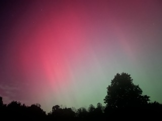 Northern lights currently visible!