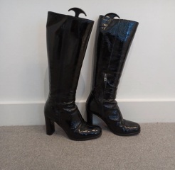 Help! Prada boots don't fit calf!