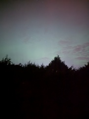 Northern lights currently visible!