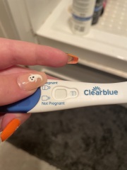 Not sure if it’s line eyes -potentially positive