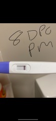 Positive then negative pregnancy tests