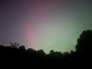 Northern lights currently visible!