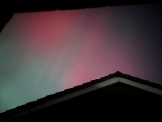 Northern lights currently visible!