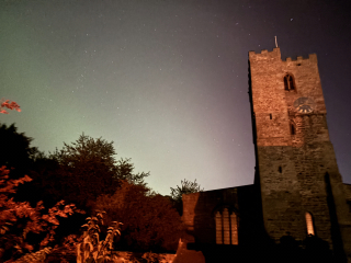 Northern lights currently visible!
