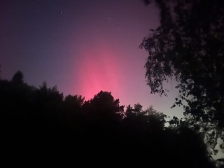 Northern lights currently visible!