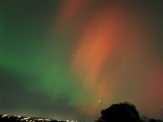 Northern lights currently visible!