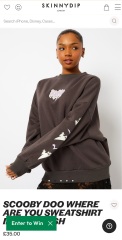 Scooby doo womans sweater