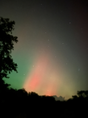 Northern lights currently visible!