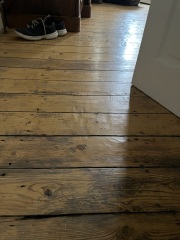 Flooring Level Dilemma Victorian Hallway