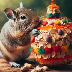 Bluestockings & Orange Wellies: Welcome to the Degu Station!