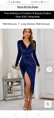 Menopausal winter wedding guest dress