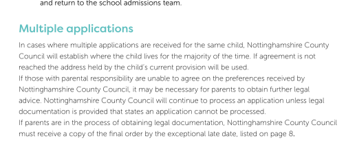 STBXH, secondary school and mediation